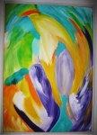B53.Megaheksen. 70x100 cm. 3.500 Kr.